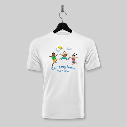 Design Preview for Design Gallery: Education & Child Care Polyester T-shirts