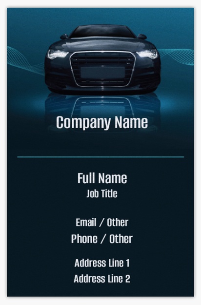 Design Preview for Design Gallery: Auto Dealers Pearl Business Cards
