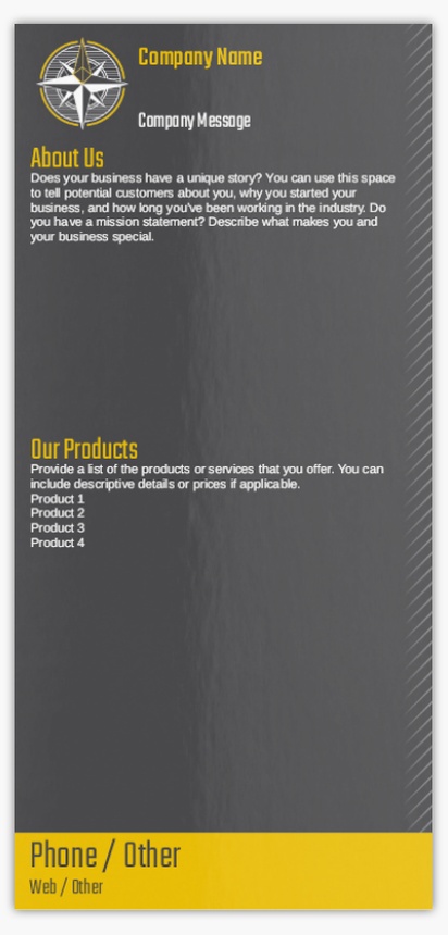 Design Preview for Design Gallery: Financial Planning Flyers & Leaflets,  No Fold/Flyer DL (99 x 210 mm)