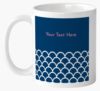 Design Preview for Design Gallery: Nautical Personalised Mugs, 325 ml  2 Sided
