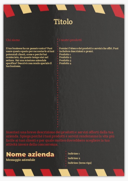 Anteprima design per Galleria di design: volantini per retrò e vintage,  Senza piega A4 (210 x 297 mm)
