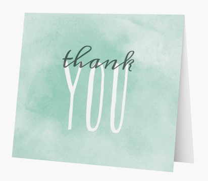 Design Preview for Design Gallery: Fun & Whimsical Thank You Cards, Folded