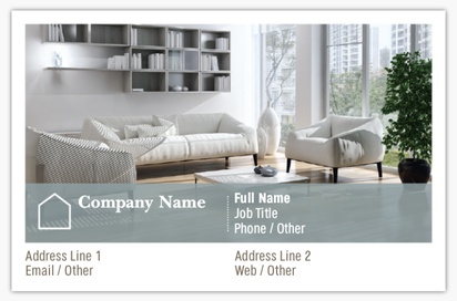 Design Preview for Design Gallery: Home Staging Textured Uncoated Business Cards