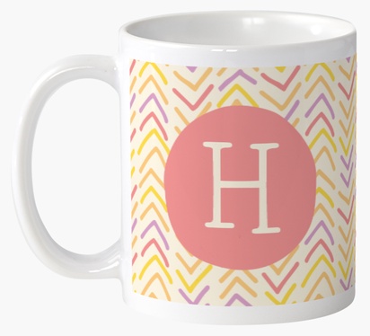Design Preview for Design Gallery: Bold & Colourful Personalised Mugs, 325 ml  Wrap-around