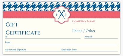 Design Preview for Design Gallery: Beauty & Spa Custom Gift Certificates