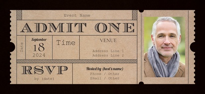 Design Preview for Design Gallery: Traditional & Classic Invitations and Announcements, Flat 9.5 x 21 cm