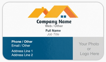 Design Preview for Design Gallery: Real Estate Development Rounded Corner Business Cards, Standard (3.5" x 2")