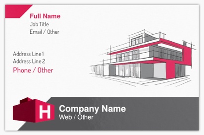 Design Preview for Design Gallery: Ultra-Thick Business Cards, Standard (85 x 55 mm)