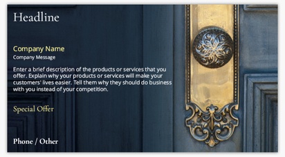 Design Preview for Locksmiths Postcards Templates, 6" x 11"