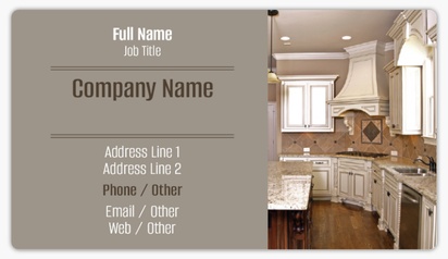 Design Preview for Design Gallery: kitchen & bathroom renovation Business Card Stickers