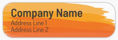 Design Preview for Design Gallery: Painting (Art) Return Address Labels