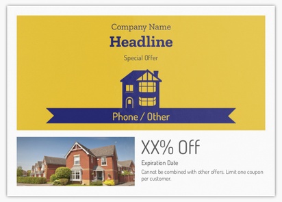Design Preview for Design Gallery: Mortgages & Loans Flyers & Leaflets,  No Fold/Flyer A6 (105 x 148 mm)