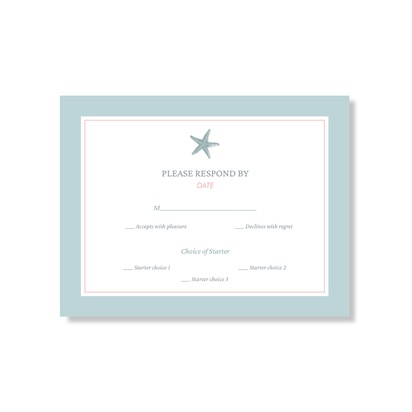 Design Preview for Design Gallery: Nautical Thank You Cards, Flat 13.9 x 10.7 cm