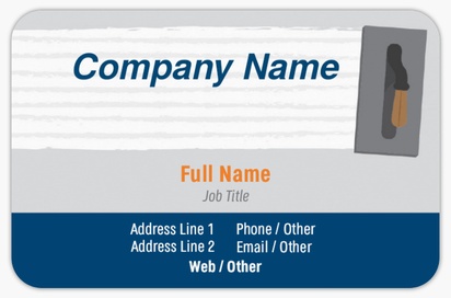Design Preview for Design Gallery: Plastering & Drywall Rounded Corner Business Cards, Rounded Standard (85 x 55 mm)