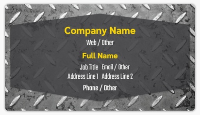 Design Preview for Manufacturing & Distribution Business Card Stickers Templates