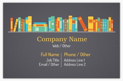 Design Preview for Design Gallery: Education & Child Care Textured Uncoated Business Cards