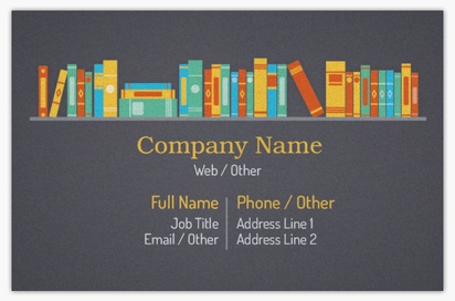 Design Preview for Design Gallery: Education & Child Care Pearl Business Cards