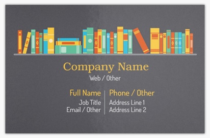 Design Preview for Design Gallery: Education & Child Care Glossy Business Cards