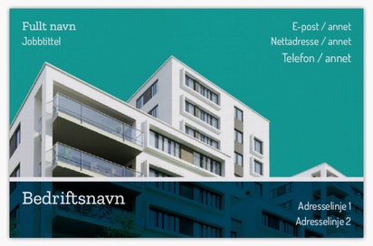 Forhåndsvisning av design for Designgalleri: Eiendomsadministrasjon Visittkort av lin