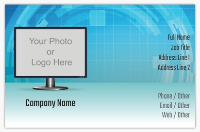 Design Preview for Design Gallery: Technology Soft Touch Business Cards