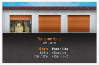 Design Preview for Design Gallery: Removals & Storage Pearl Business Cards