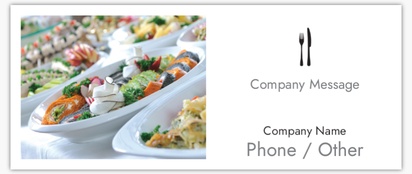 Design Preview for Design Gallery: Food Catering Vinyl Banners, 76 x 183 cm