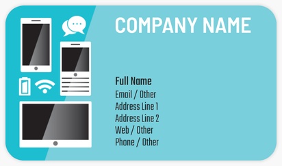 Design Preview for Design Gallery: Mobile Devices & Telecommunication Rounded Corner Business Cards, Standard (3.5" x 2")