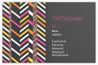 Förhandsgranskning av design för Designgalleri: Grafisk design Extratjocka visitkort, Standard (85 x 55 mm)