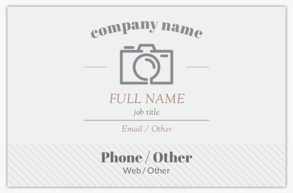 Design Preview for Design Gallery: Photography Textured Uncoated Business Cards