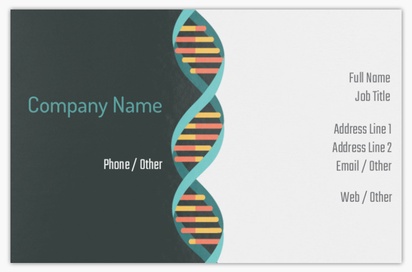 Design Preview for Design Gallery: Medical Professionals Metallic Business Cards