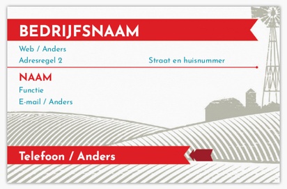 Voorvertoning ontwerp voor Ontwerpgalerij: Landbouw en boeren Standaard visitekaartjes, Standaard (85 x 55 mm)