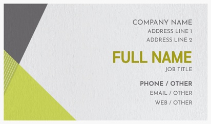 Design Preview for Design Gallery: Marketing & Communications Natural Textured Business Cards