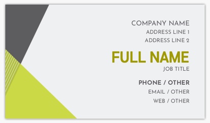 Design Preview for Marketing & Communications Ultra Thick Business Cards Templates