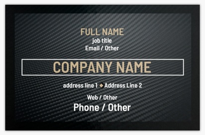 Design Preview for Design Gallery: Car Services Ultra-Thick Business Cards, Standard (85 x 55 mm)
