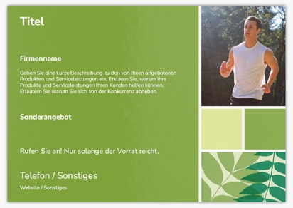 Designvorschau für Designgalerie: Flyer und Falzflyer Gesundheit & soziale Dienste,  Ohne Falz A5 (148 x 210 mm)