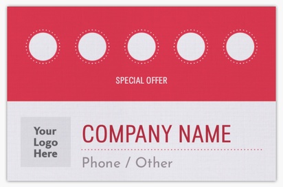 Design Preview for Loyalty Cards Templates 