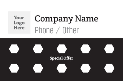 Design Preview for Design Gallery: Conservative Loyalty Cards