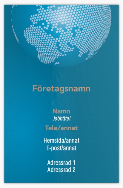 Förhandsgranskning av design för Designgalleri: Aktiemäklare Extratjocka visitkort, Standard (85 x 55 mm)