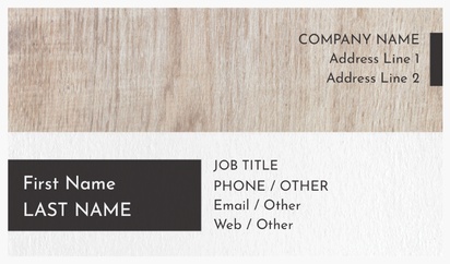 Design Preview for Design Gallery: Flooring & Tiling Natural Textured Business Cards