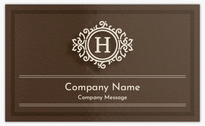 Design Preview for Design Gallery: Property Management Classic Visiting Cards