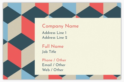 Design Preview for Design Gallery: News & Books Standard Business Cards, Standard (85 x 55 mm)