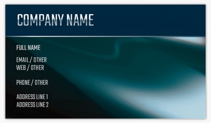 Design Preview for Design Gallery: Auto Dealers Matte Visiting Cards, Standard (89 x 51 mm)