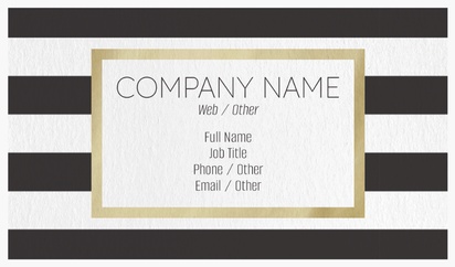 Design Preview for Design Gallery: Journalism & Media Natural Textured Business Cards