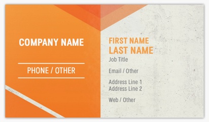 Design Preview for Design Gallery: Building Construction Glossy Visiting Cards, Standard (89 x 51 mm)