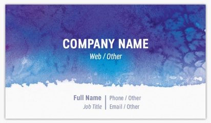 Design Preview for Design Gallery: Painting (Art) Matte Visiting Cards, Standard (89 x 51 mm)
