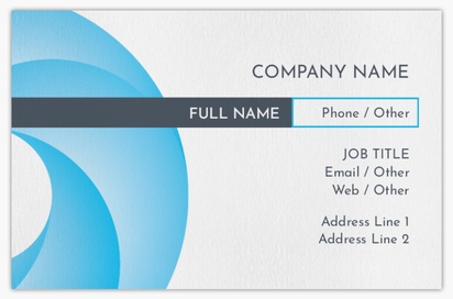 Design Preview for Design Gallery: Financial Consulting Natural Uncoated Business Cards