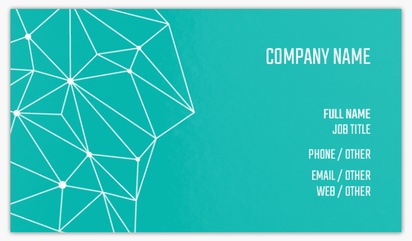 Design Preview for Design Gallery: Information & Technology Standard Visiting Cards