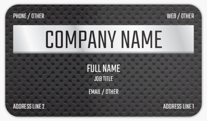 Design Preview for Design Gallery: Manufacturing & Distribution Rounded Corner Business Cards, Standard (3.5" x 2")