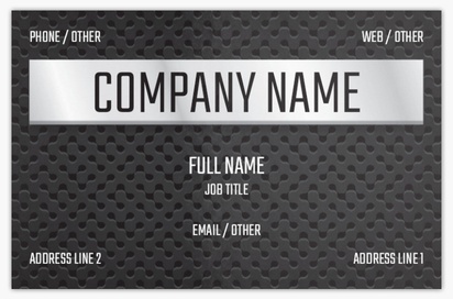 Design Preview for Design Gallery: Manufacturing & Distribution Ultra-Thick Business Cards, Standard (85 x 55 mm)