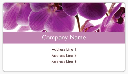 Design Preview for Design Gallery: Beauty & Spa Mailing Labels, 8.7 x 4.9 cm